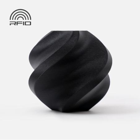 Bambu Lab Filamento PLA Matte Preto com spool