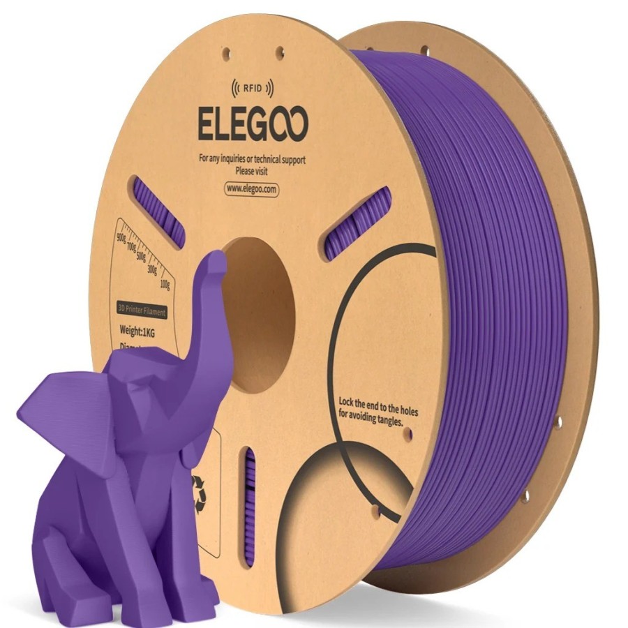 Elegoo PLA Amarelo - com spool