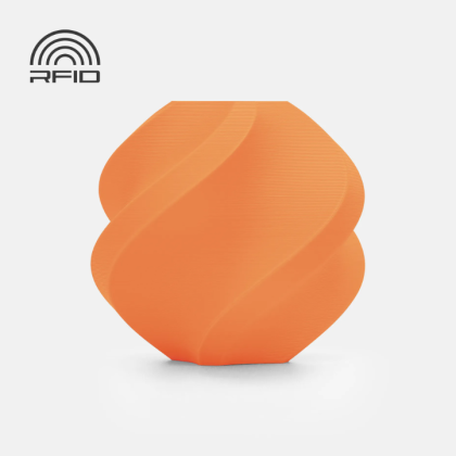 Bambu Lab PLA Basic Matte Mandarin Orange - Filamento com spool