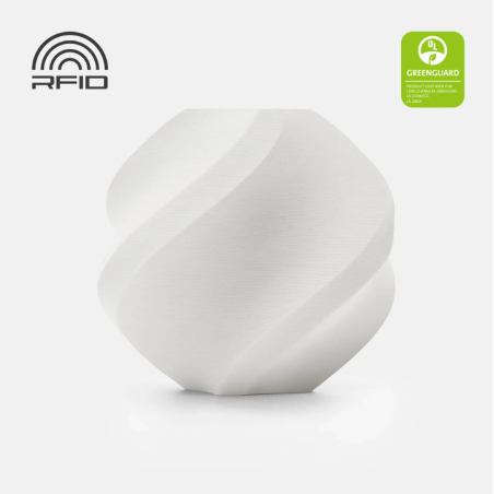 Bambu Lab Filamento PLA Matte Branco refill