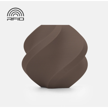 Bambu Lab Filamento PLA Matte Dark Brown refill