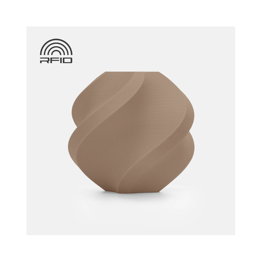 Bambu Lab Filamento PLA Matte Latte Brown refill