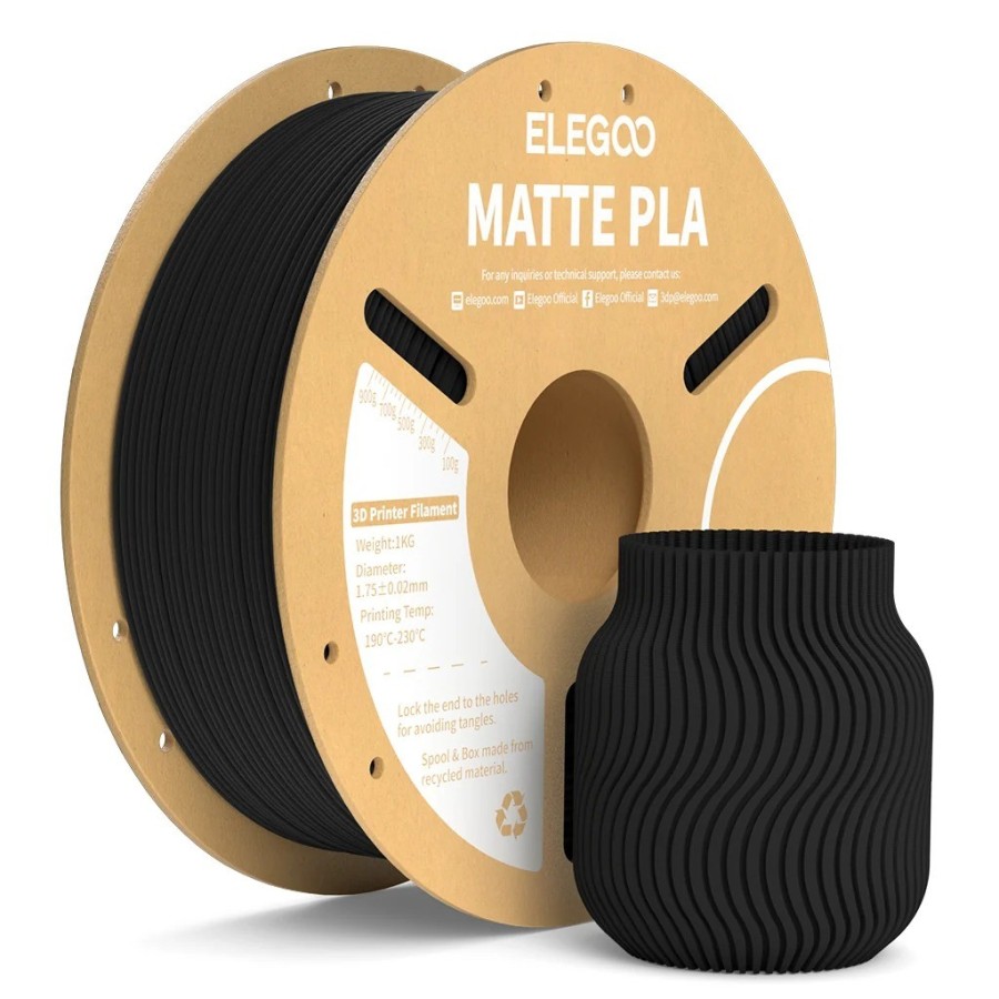 Elegoo PLA Matte Preto