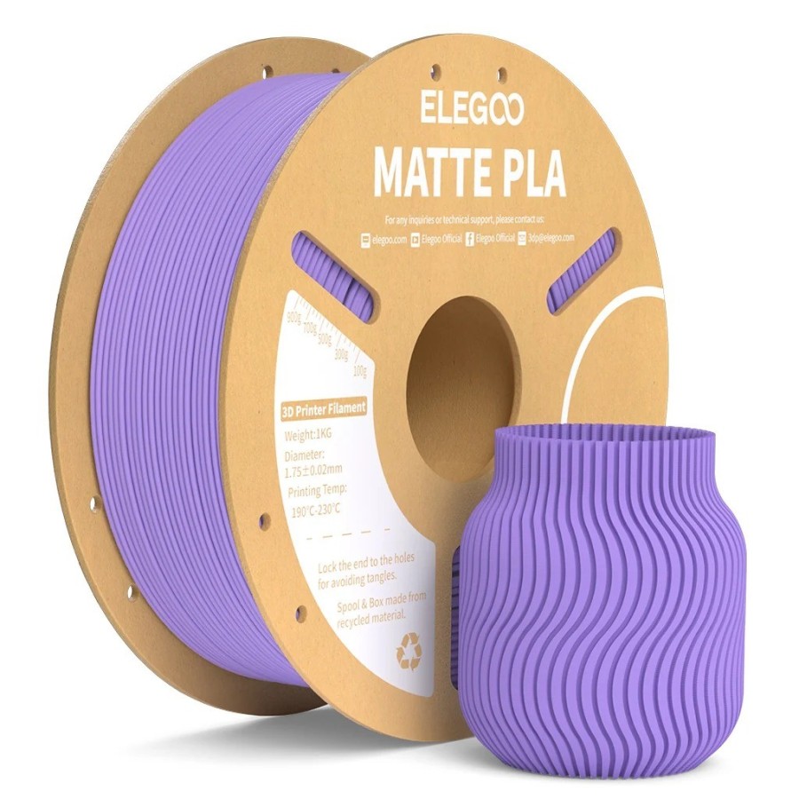 Elegoo PLA Matte Roxo Lavanda