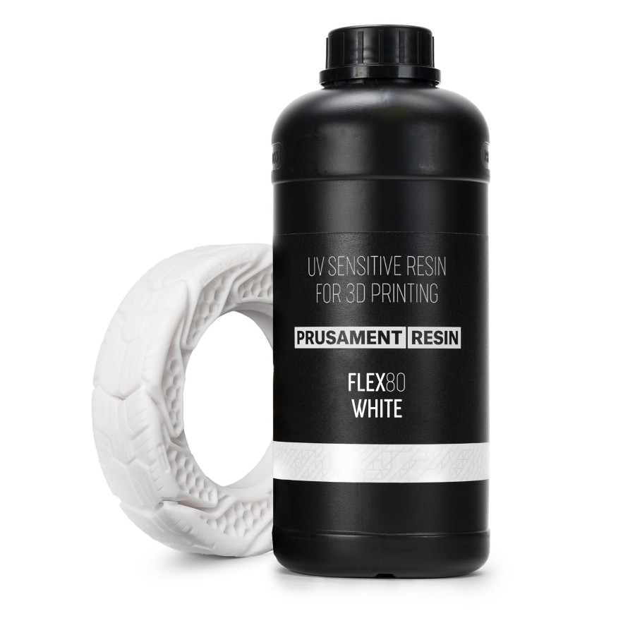 Prusament Resin 1kg Flex80 White – Prusa Original