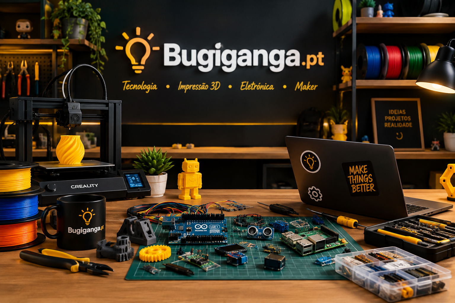 Bugiganga.pt - Tecnologia, impressão 3D e eletrónica